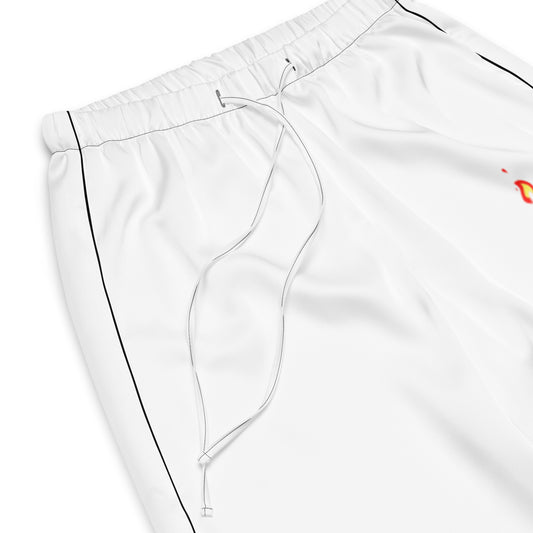 Women Pyjama pants matching with flame – Black close-up detail | Twilight Vision Music